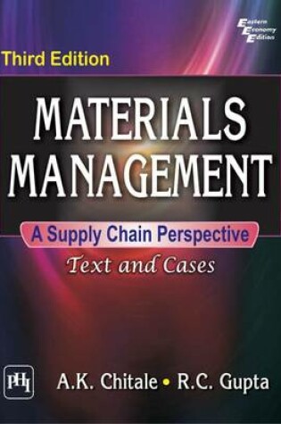 Cover of Materials Management: A Supply Chain Perspective