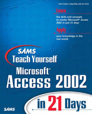 Book cover for Sams Teach Yourself Microsoft Access 2002 in 21 Days