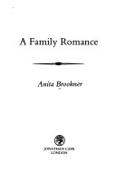 Book cover for A Family Romance