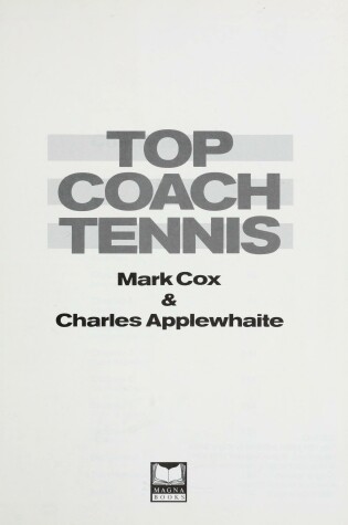 Cover of Top Coach Tennis