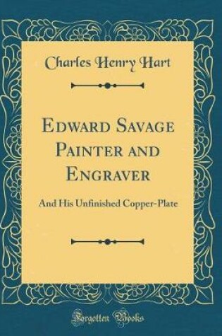 Cover of Edward Savage Painter and Engraver