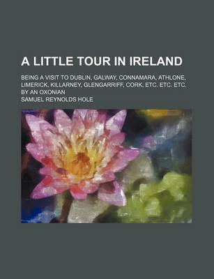 Book cover for A Little Tour in Ireland; Being a Visit to Dublin, Galway, Connamara, Athlone, Limerick, Killarney, Glengarriff, Cork, Etc. Etc. Etc. by an Oxonian