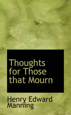 Book cover for Thoughts for Those That Mourn