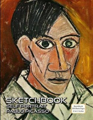 Book cover for Sketchbook - Self Portrait - Pablo Picasso