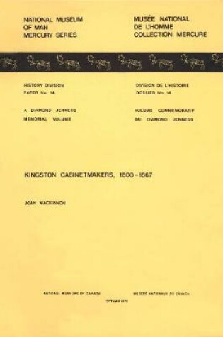 Cover of Kingston cabinetmakers, 1800-1867