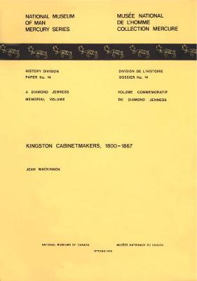 Cover of Kingston cabinetmakers, 1800-1867