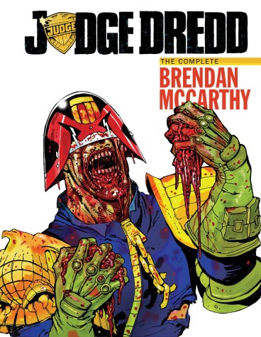 Book cover for Judge Dredd: The Brendan McCarthy Collection