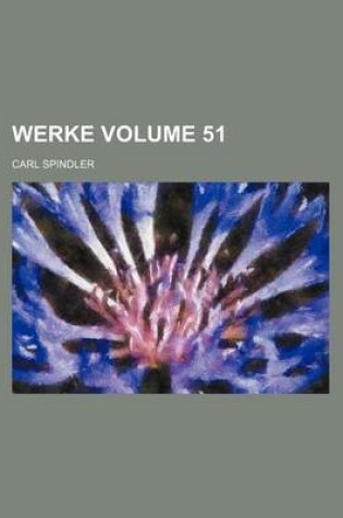 Cover of Werke Volume 51