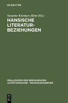 Book cover for Hansische Literaturbeziehungen