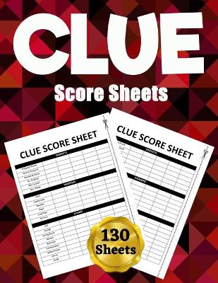 Book cover for Clue Score Sheets