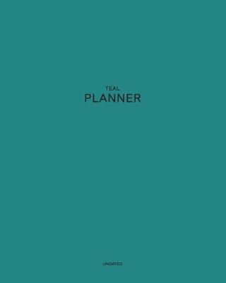 Cover of Undated Teal Planner