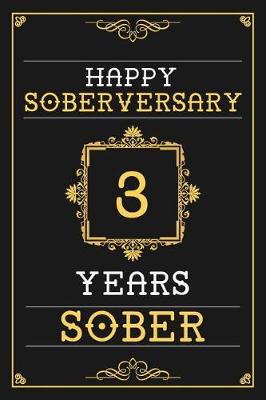 Book cover for 3 Years Sober Journal