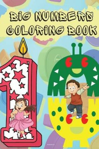 Cover of Big Numbers Coloring Book