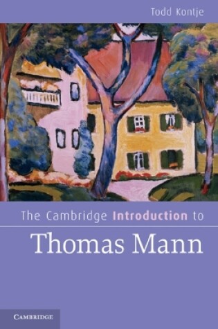 Cover of The Cambridge Introduction to Thomas Mann