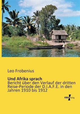 Book cover for Und Afrika sprach