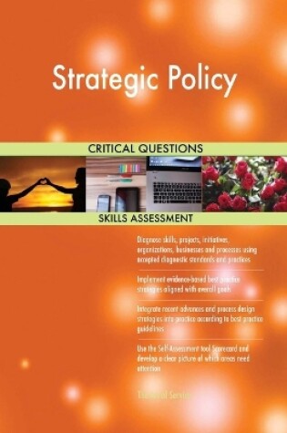 Cover of Strategic Policy Critical Questions Skills Assessment