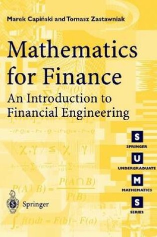 Cover of Mathematics for Finance: An Introduction to Financial Engineering