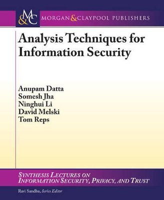 Book cover for Analysis Techniques for Information Security