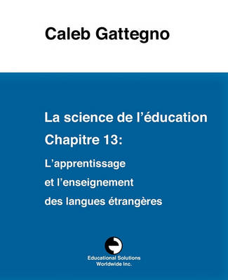 Book cover for La Science de l' ducation Chapitre 13