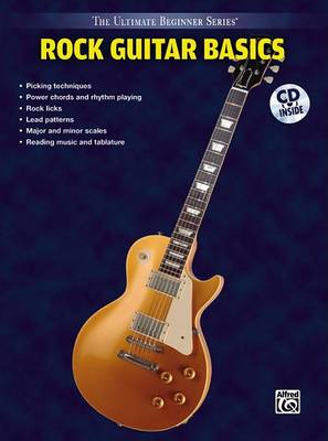 Book cover for Ultimate Beginner Rock Guitar Basics