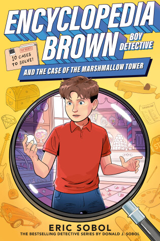 Cover of Encyclopedia Brown and the Case of the Marshmallow Tower