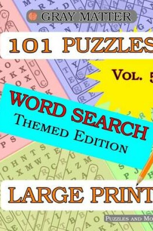 Cover of LARGE PRINT Word Search Puzzles - Volume 5