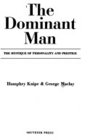 Cover of Dominant Man