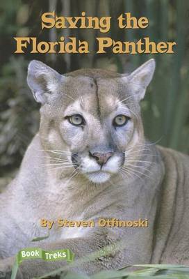 Book cover for Book Treks Saving the Florida Panther Level 4