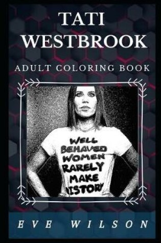 Cover of Tati Westbrook Adult Coloring Book