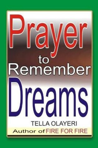 Cover of Prayer to Remember Dreams