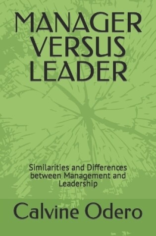 Cover of Manager Versus Leader