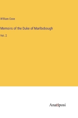 Cover of Memoirs of the Duke of Marlbobough