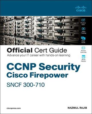 Book cover for CCNP Security FirePower SNCF 300-710 Official Cert Guide