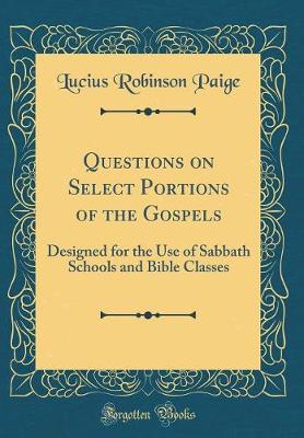 Book cover for Questions on Select Portions of the Gospels