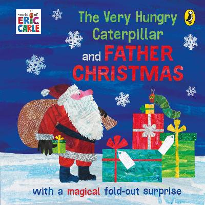Book cover for The Very Hungry Caterpillar and Father Christmas