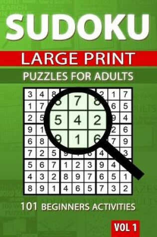 Cover of Sudoku Puzzles for Adults