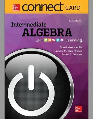 Book cover for Connect Math Hosted by Aleks 52 Weeks Access Card for Intermediate Algebra with P.O.W.E.R. Learning