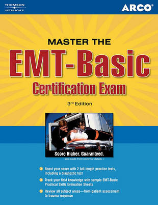 Book cover for Arco Master the EMT-Basic Certification Exam