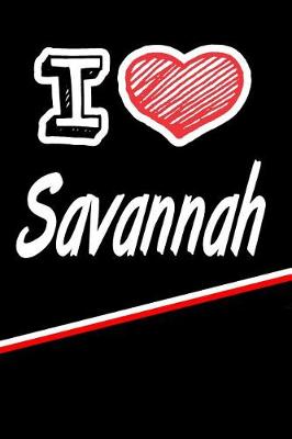 Book cover for I Love Savannah