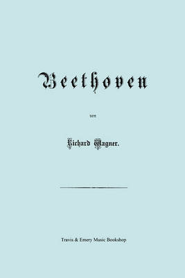 Book cover for Beethoven. (Faksimile 1870 Edition. in German).