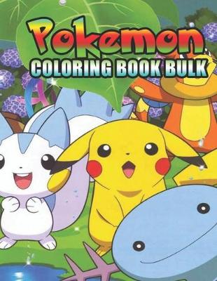 Book cover for pokemon coloring book bulk