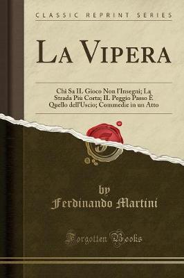 Book cover for La Vipera