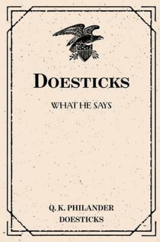 Cover of Doesticks