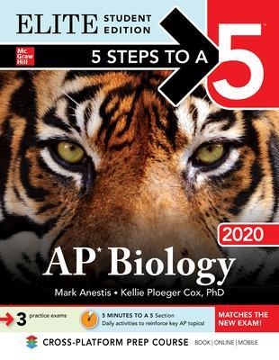 Book cover for 5 Steps to a 5: AP Biology 2020 Elite Student Edition