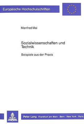 Cover of Sozialwissenschaften Und Technik