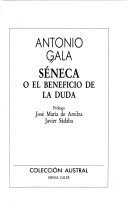 Book cover for Seneca o El Beneficio De La Duda