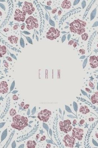 Cover of Composition Notebook. Erin