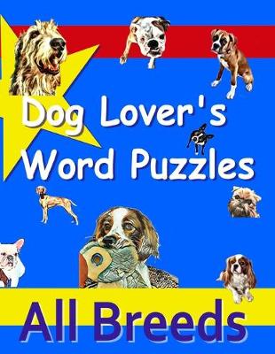 Book cover for Dog Lover's Word Puzzles