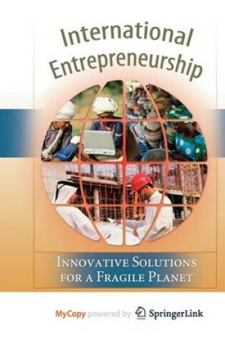 Cover of International Entrepreneurship