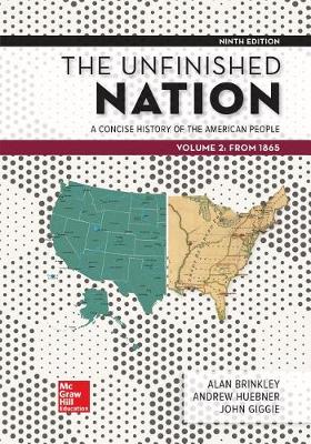 Book cover for Looseleaf for the Unfinished Nation: A Concise History of the American People Volume 2